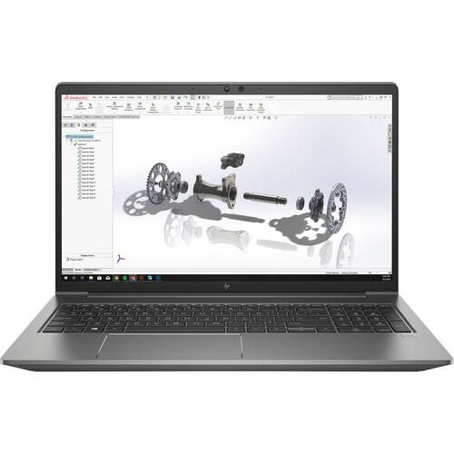 Alt View 1. HP - ZBook Power G7 15.6" FHD Intel Core i7-10850H 2.70 GHz up to 5.1 GHz 32GB  512GB SSD T2000 Max-Q Windows 11 Pro - Gray.