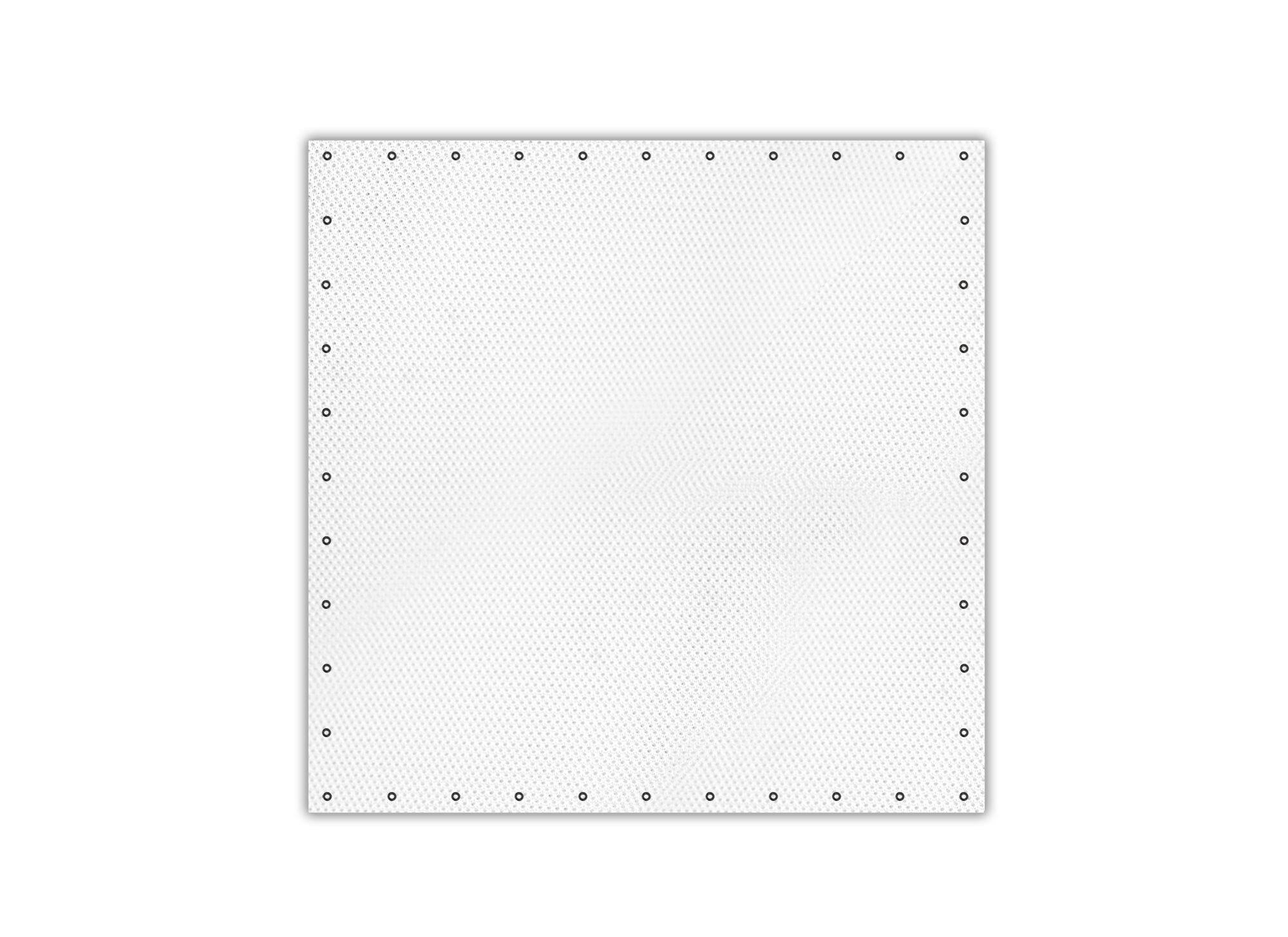 Left. Elite Screens - GolfSim DIY, ImpactWhite 1145 Golf Impact Screen Material, Includes Metal Grommets, 118.1" x 118.1",DIY10X10-IPW1145-F - White.