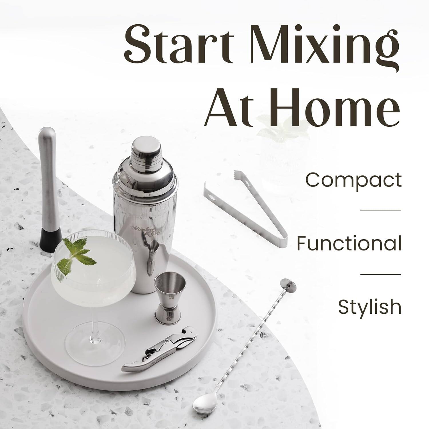 Start Mixing At Home  
Compact  
Functional  
Stylish