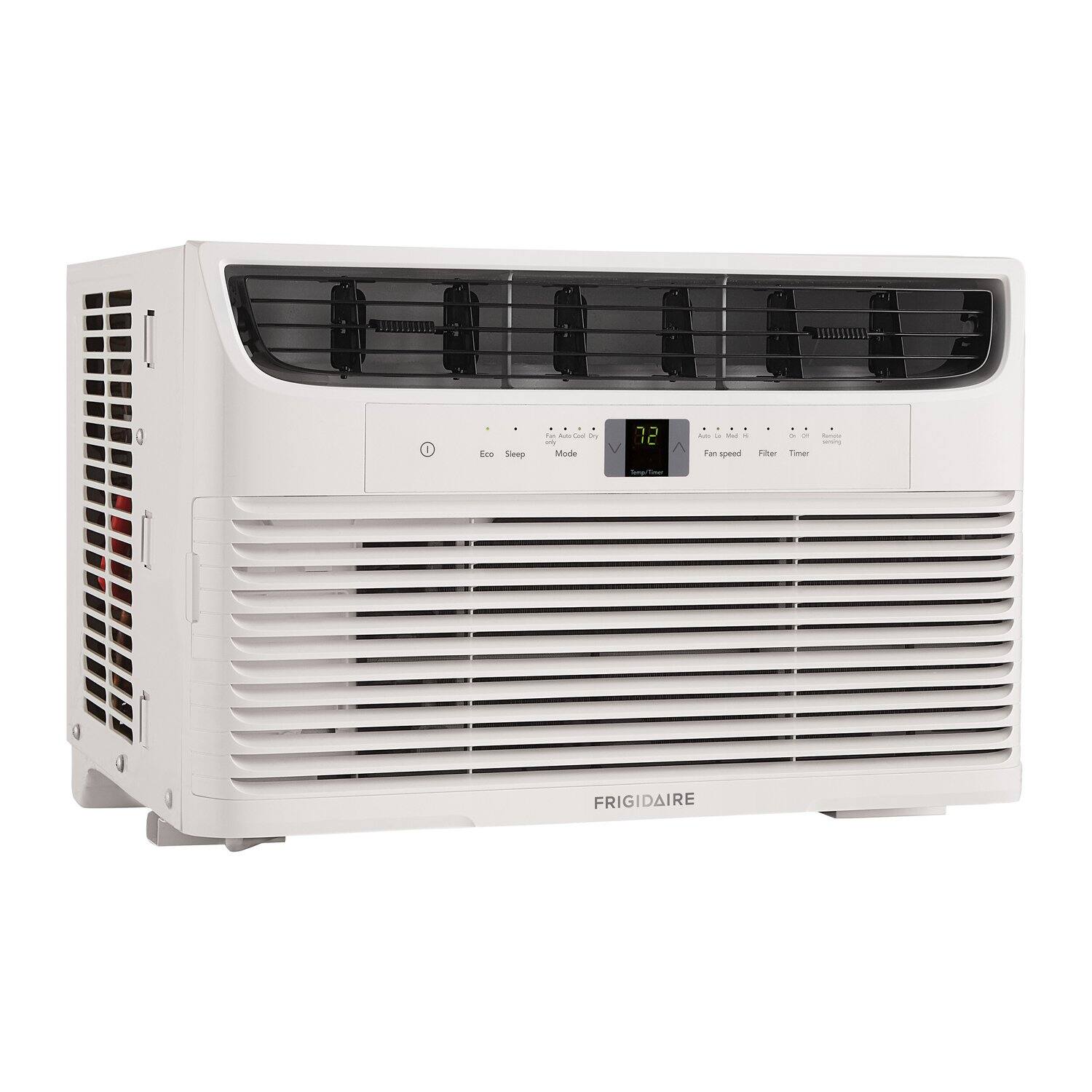 1. Eco Sleep
2. Mode: Dry
3. 72°F
4. Fan speed
5. Filter
6. Timer
7. FRIGIDAIRE