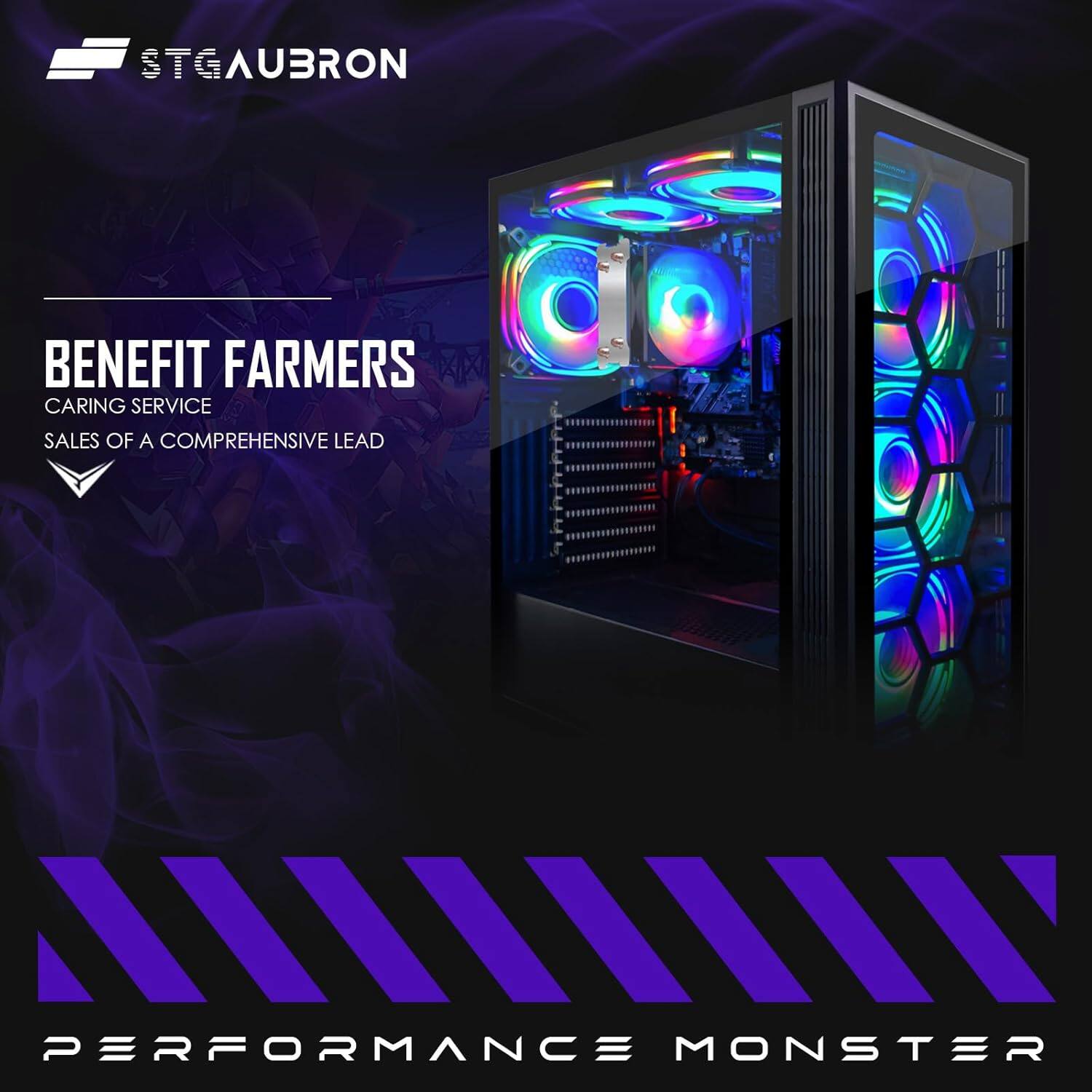 STGAUBRON, BENEFIT FARMERS, CARING SERVICE, SALES OF A COMPREHENSIVE LEAD, PERFORMANCE MONSTER