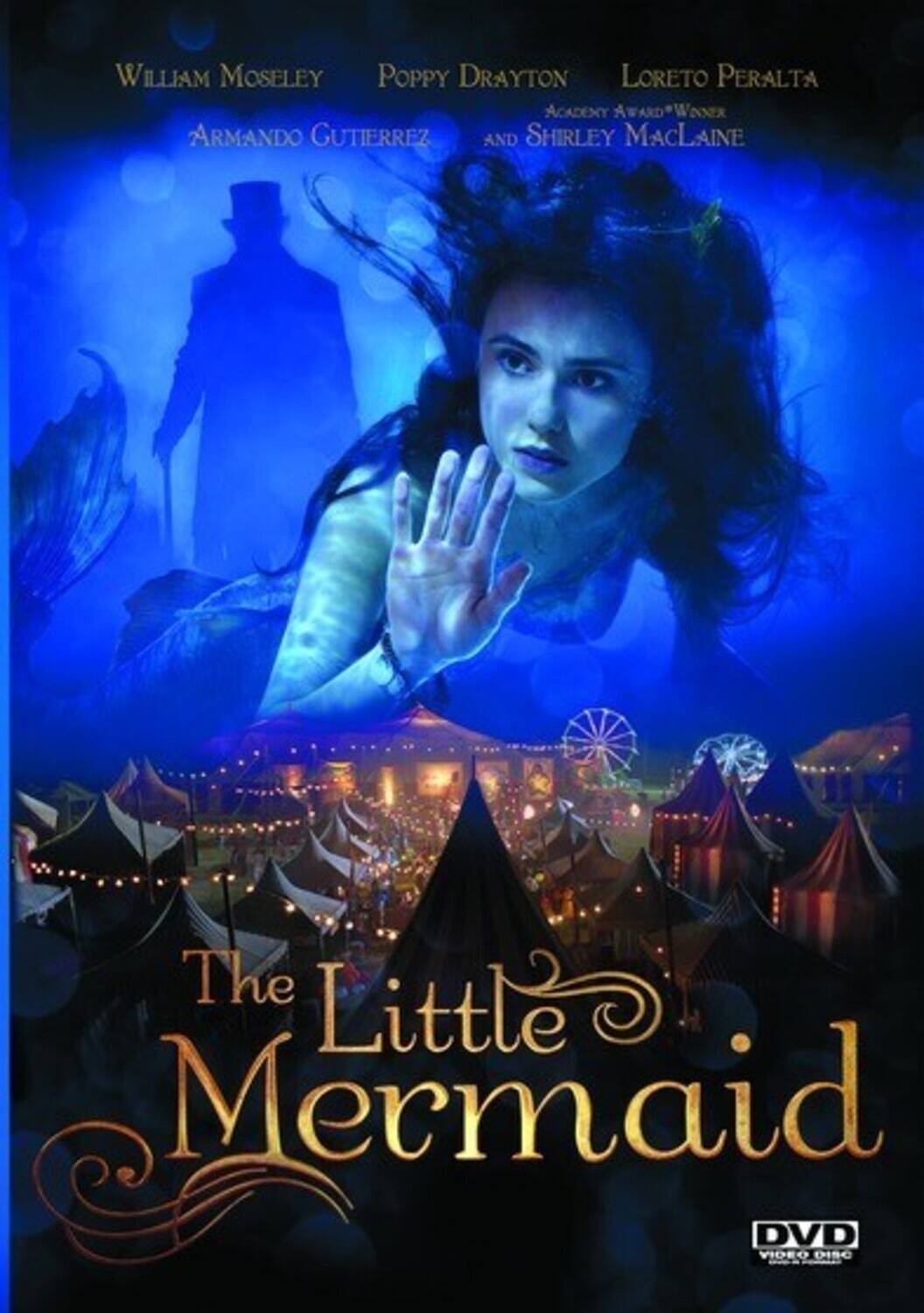 Front. The Little Mermaid   - DVD.