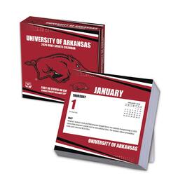 Turner Sports - Arkansas Razorbacks 2026 Box Calendar - Multicolor