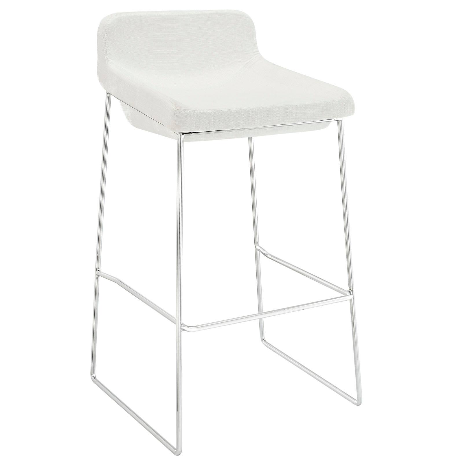 Angle. Modway - Garner Bar Stool by Modway - White.
