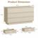 Product Dimension: 47.2" x 15.6" x 26.8"
Drawer Dimensions:
- 20.9" x 11.8" x 6.3" (x2)
- 20.9" x 11.8" x 7.3" (x4)
