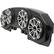 Alt View Zoom 12. MB Quart - Tuned 8" Compression Horn Car 4-Speaker Kit with Interchangeable Grilles for Jeep Wrangler JL and Gladiator JT Vehicles - Black.