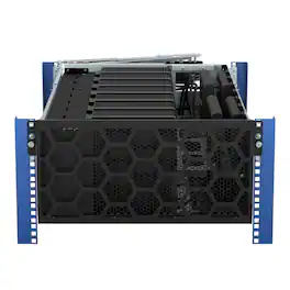 RackSolutions - 5U HyperShelf for 7 Dell Precision 3280 Compact Workstation - Black