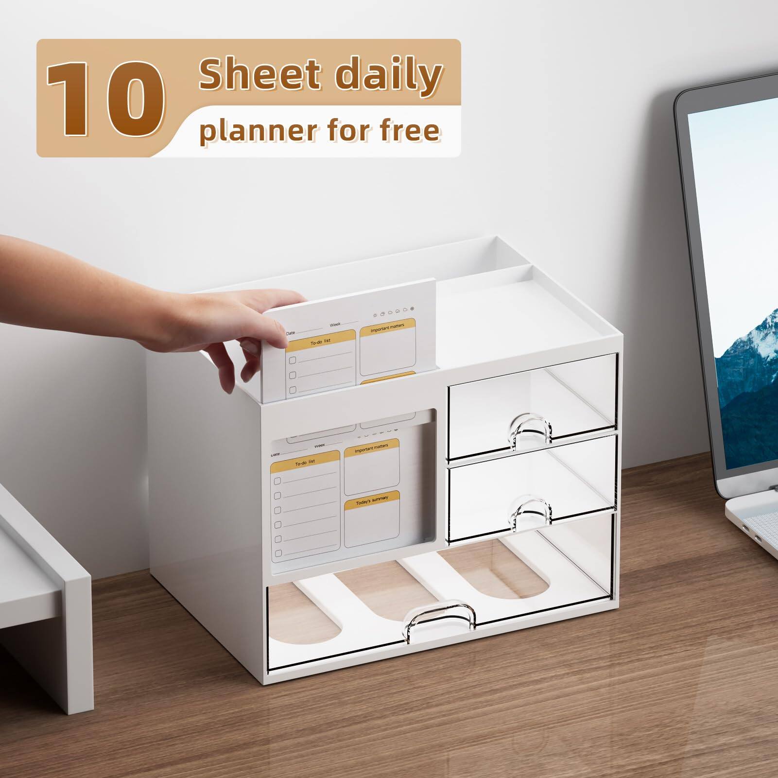 10 Sheet daily planner for free