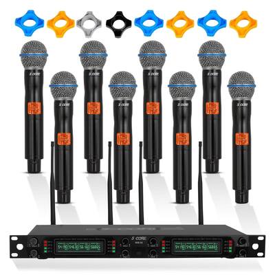 Microphone Sans Fil Portatif, Système De Microphone Sans Fil Uhf Microphone Sans Fil Portatif, Système De Microphone Sans Fil Uhf