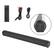 Back. Topteng - BS-10 2.0 Channel Home Theater Soundbar with Wireless Subwoofer, 3D Surround & TWS Pairing - Black - Black.