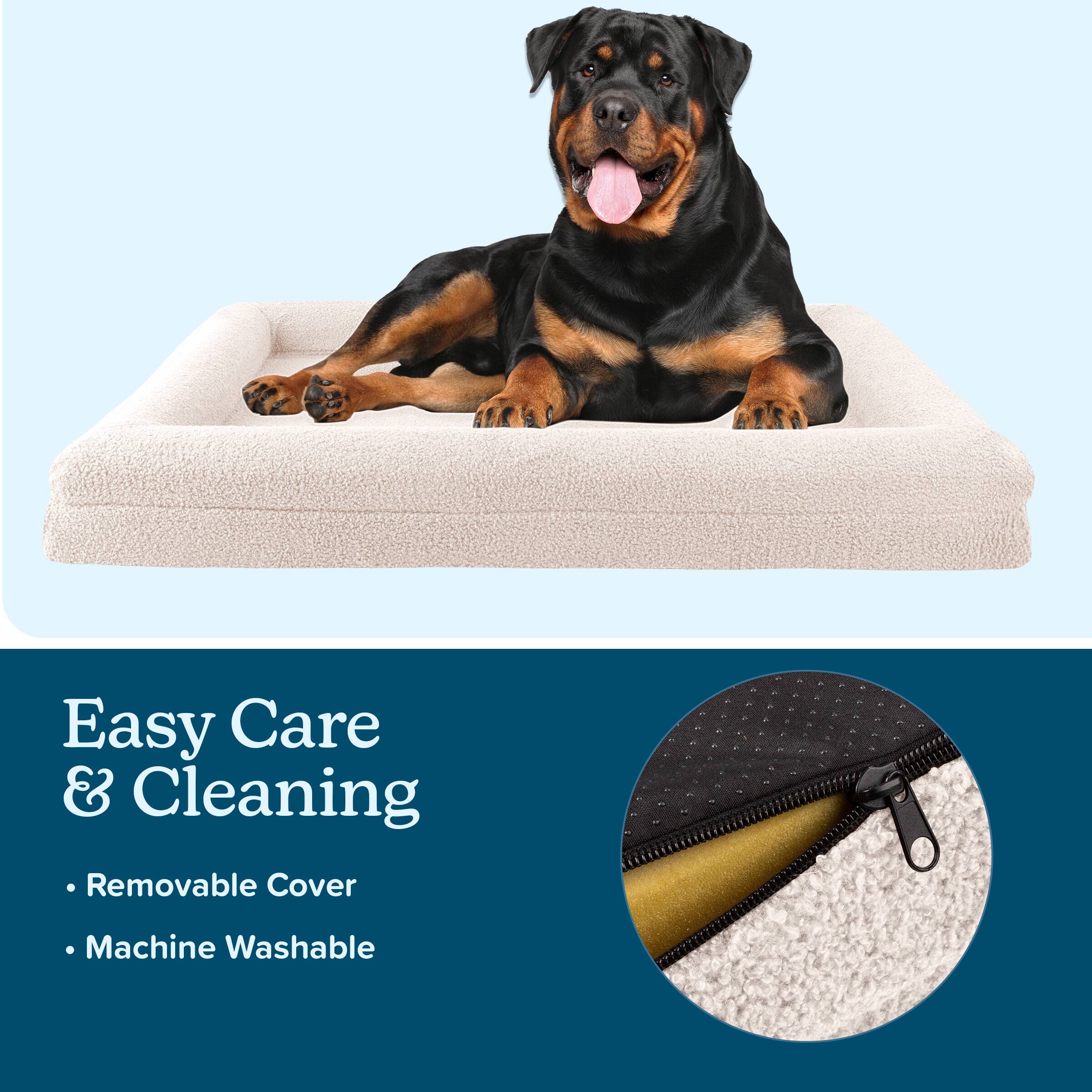 Easy Care & Cleaning

- Removable Cover
- Machine Washable