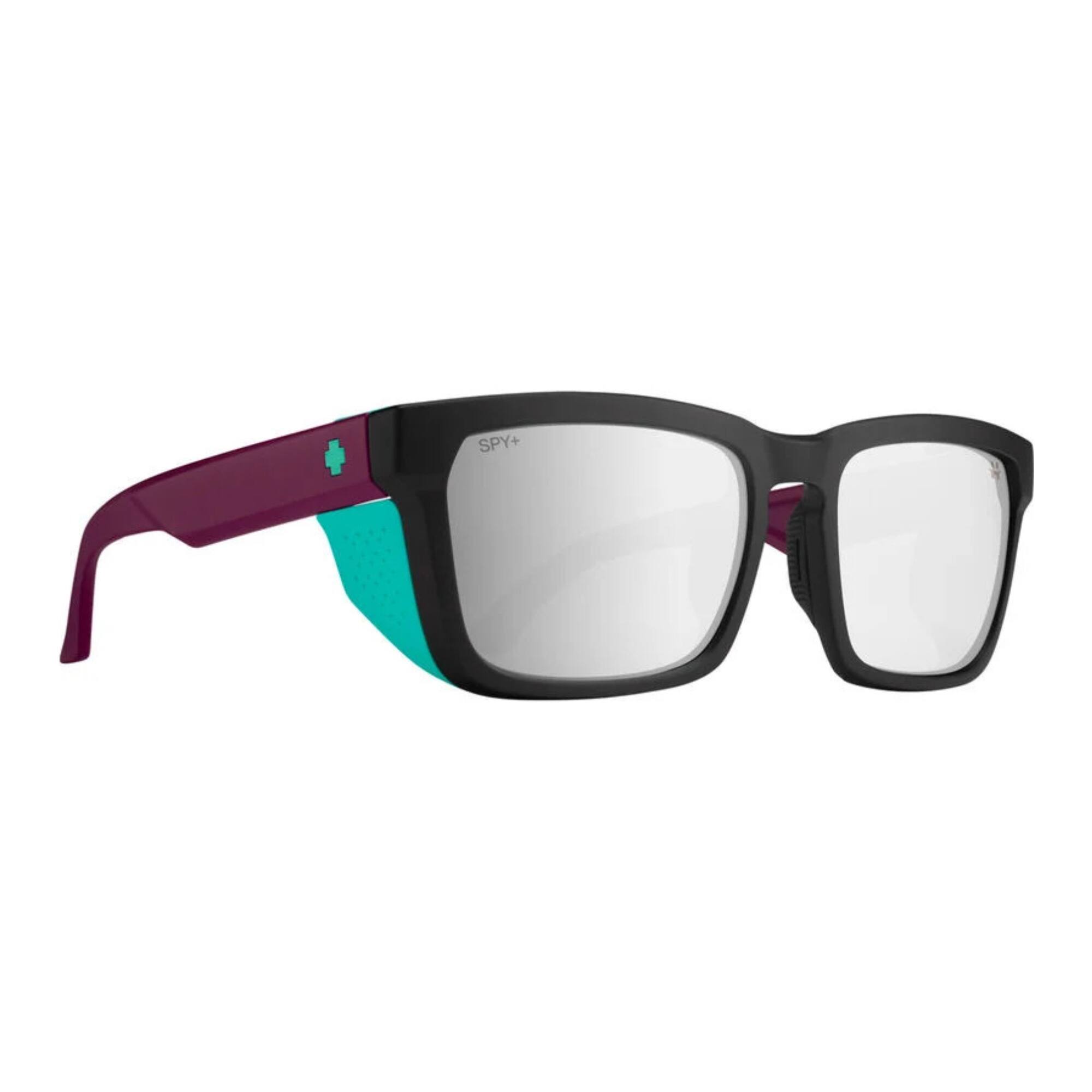 Spy Optic - SPY Helm TECH Happy Bronze Platinum Black Purple Frame Spectra Mirror Lens - Black/Purple