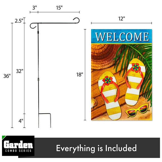 3" 15" 2.5" 12"  
36" 32" 18" 4"  
WELCOME  
Garden COMBO SERIES  
Everything is Included