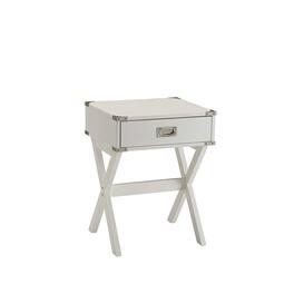 Manhattan Lane - Square End Table - White