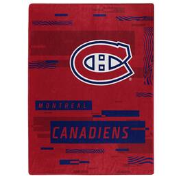 Northwest - Montreal Canadiens 50" x 60" Digitize Raschel Throw Blanket - Red