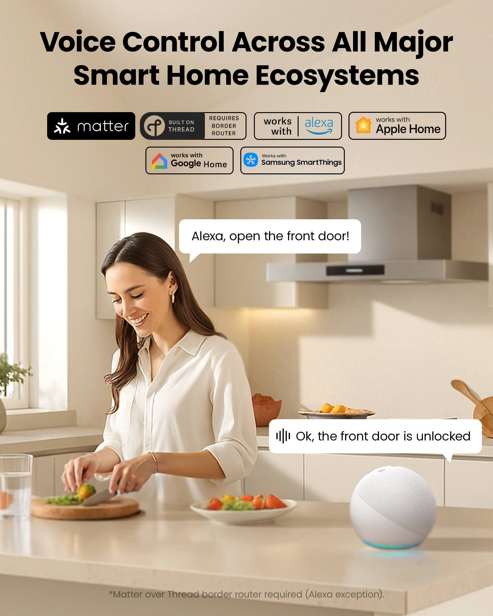 Lockin Veno Smart Lock Palm Vein Keyless Entry Door Lock 6 Unlock ...
