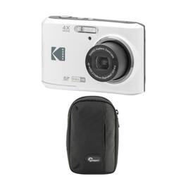 Kodak - PIXPRO FZ45 Friendly Zoom Digital Camera with Camera Case - White