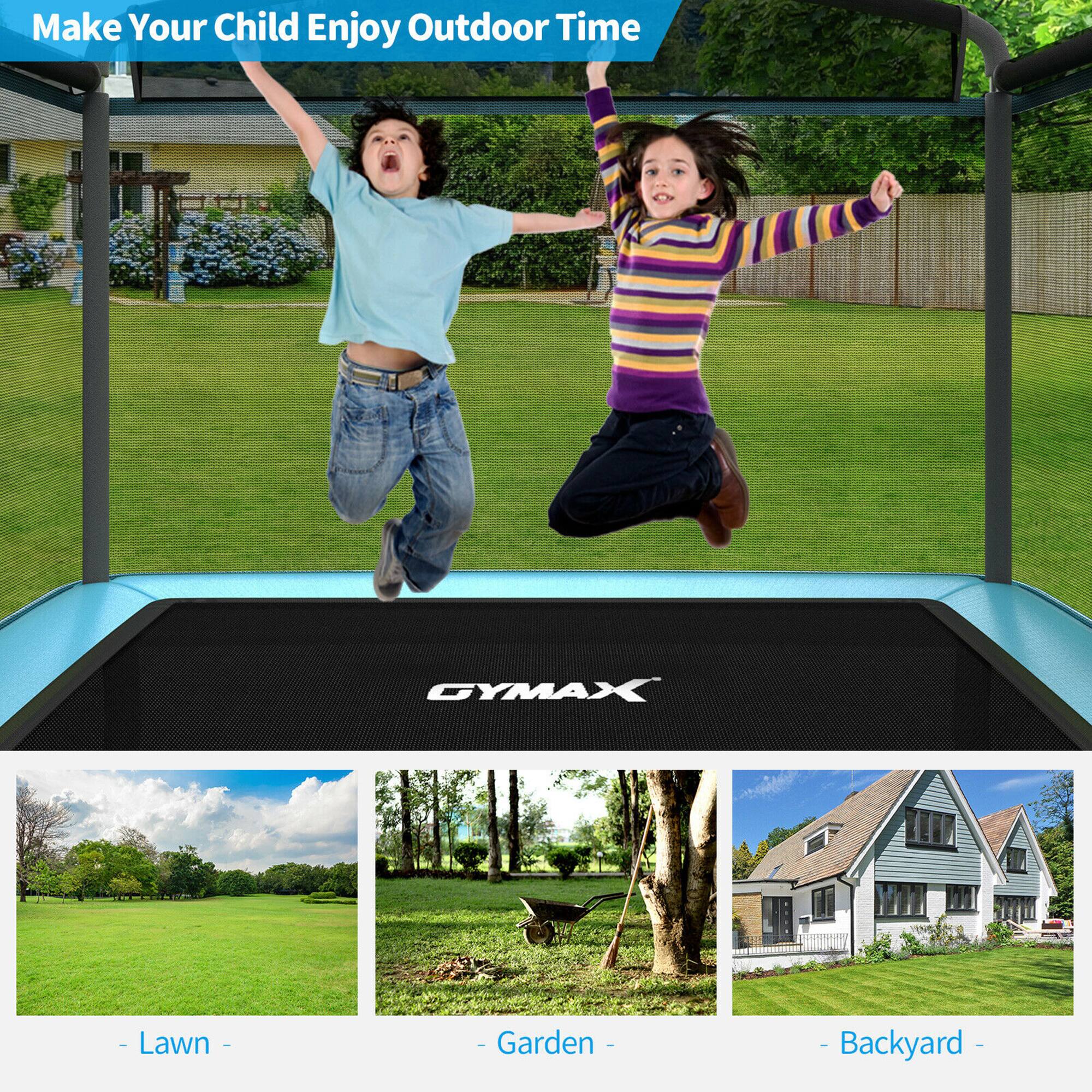 Make Your Child Enjoy Outdoor Time

GYMAX

- Lawn
- Garden
- Backyard
