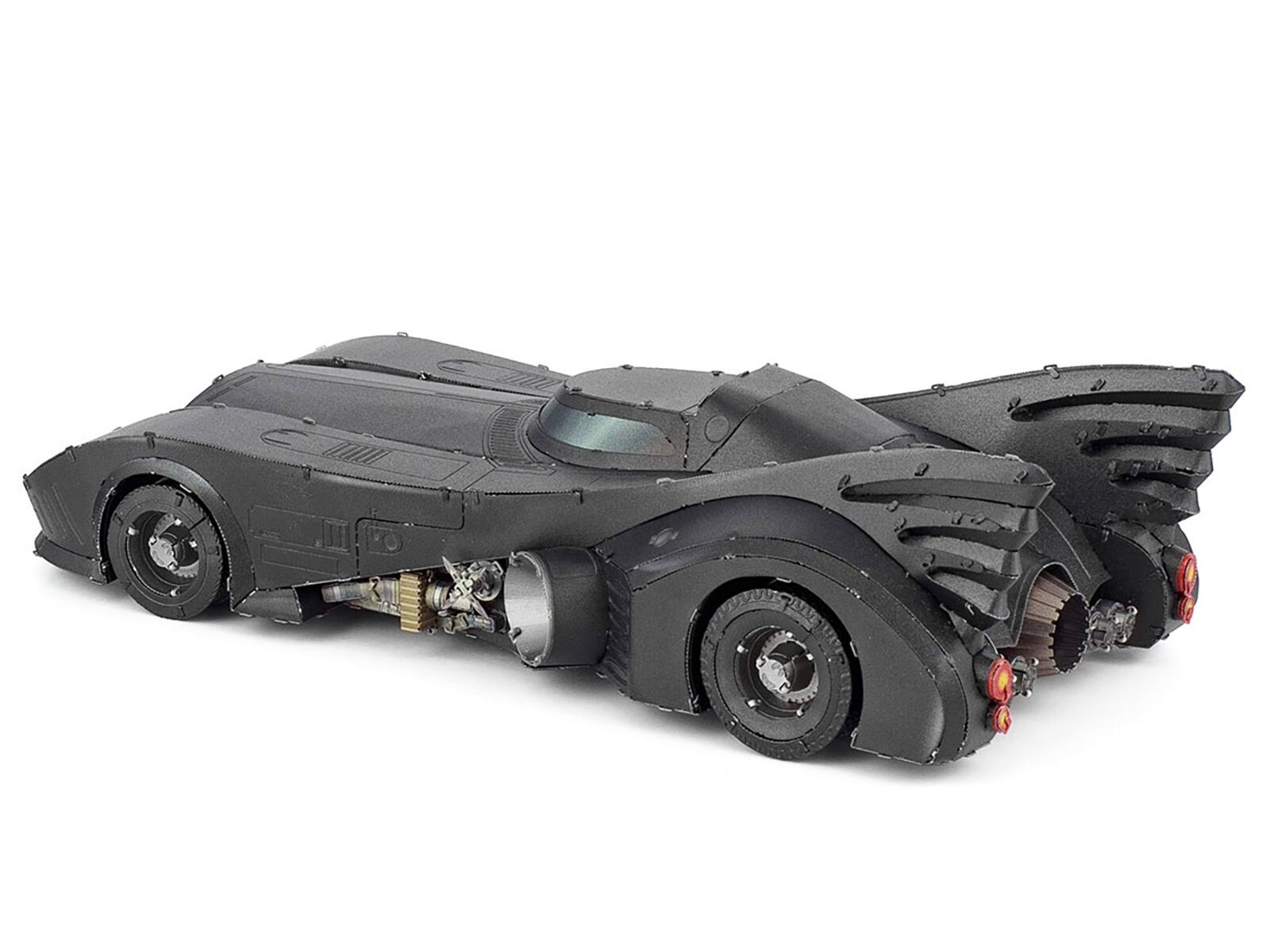 Alt View 1. Metal Earth - Model Kit  1989 Batmobile Black "Batman" (1989) Movie (Challenging Difficulty) Steel Model by Metal Earth.