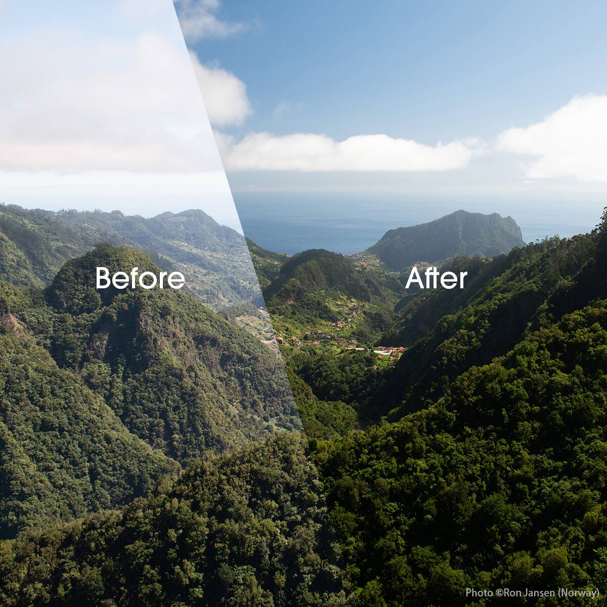 Before After Photo Ron Jansen (Norway)