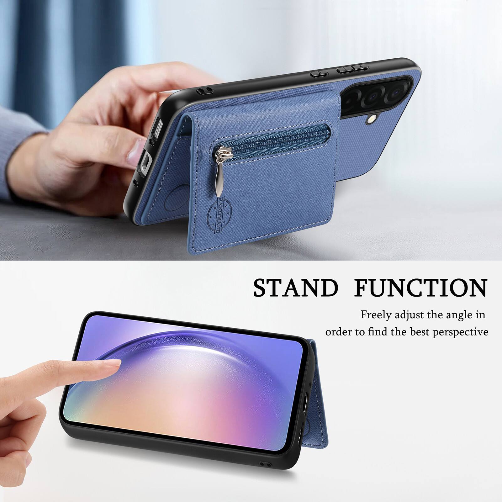 STAND FUNCTION  
Freely adjust the angle in order to find the best perspective