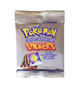 Pokémon - Pokémon: Artbox Stickers Series 1 (1999)