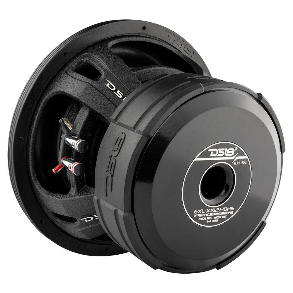 D518 EXL-XXI 12" HIGH EXCURSION SUBWOOFER RMS 4000W MAX WOOFER 4+4 OHMS
