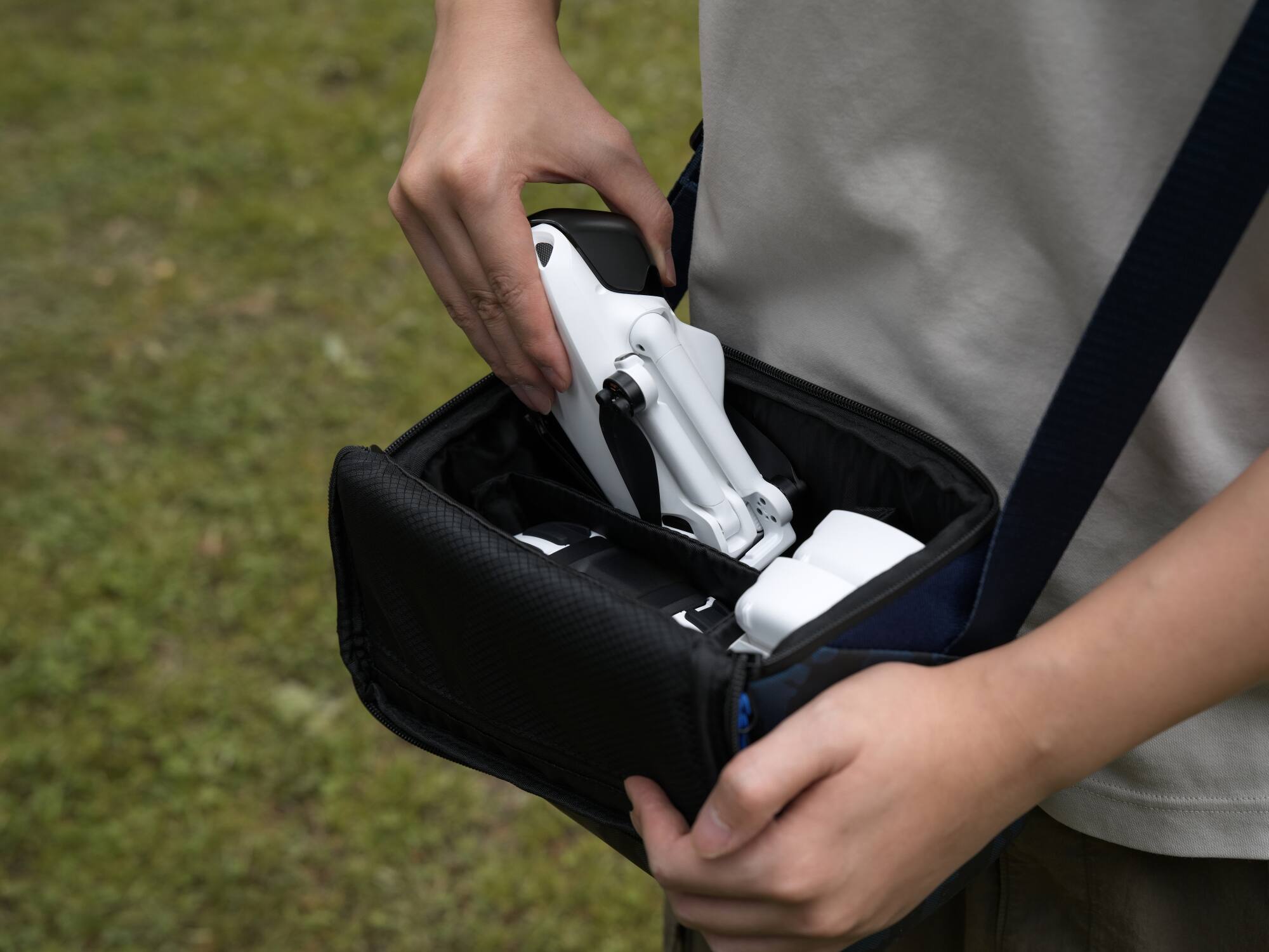 Alt View 8. SKYROVER - S1 Fly More Combo 8K Drone with Remote Controller - White.