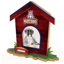Fan Creations - Arizona Wildcats Dog House Photo Frame - Multicolor