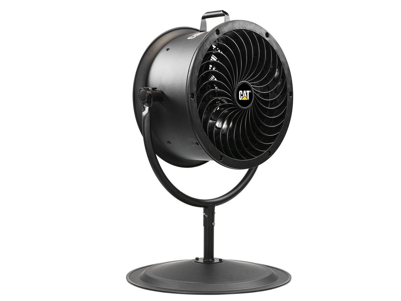 Alt View 6. Caterpillar - Caterpillar CF-HVPD-14AC-BK 14" Blade High-Velocity Pedestal Drum Fan.