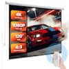 4K ULTRA HD
1080P FULL HD
120" SIZE
4:3 PROPORTION