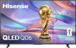 Hisense Hi QLED QD6
Hisense FIFA WORLD CUP™
OFFICIAL SPONSOR