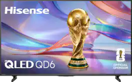 Hisense - 43" Class QD6 Hi-QLED Series 4K UHD Smart Roku TV (2026)