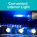 Convenient Interior Light