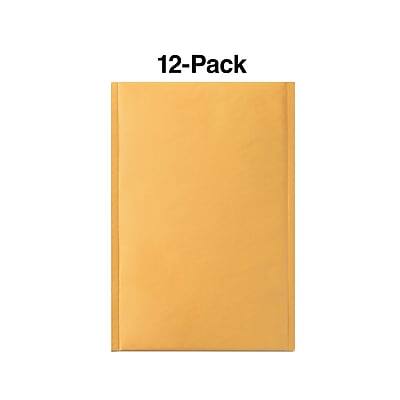 Alt View 1. Staples - 14.25"W x 19"L Peel & Seal Bubble Mailer, #7, 12/Pack - Kraft.