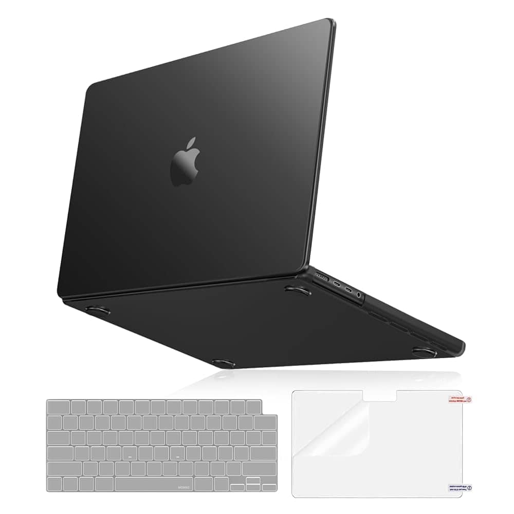 mosiso - Hard shell case for 14-inch MacBook Pro A3427 A3426 A3434 A3112 A3185 A3401 A2918 A2992 A2779 A2442 - Space Black Clear price history on PriceWatchPro