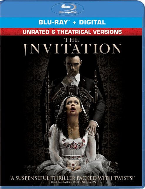 Front Zoom. The Invitation [Includes Digital Copy] [Blu-ray] [2022].