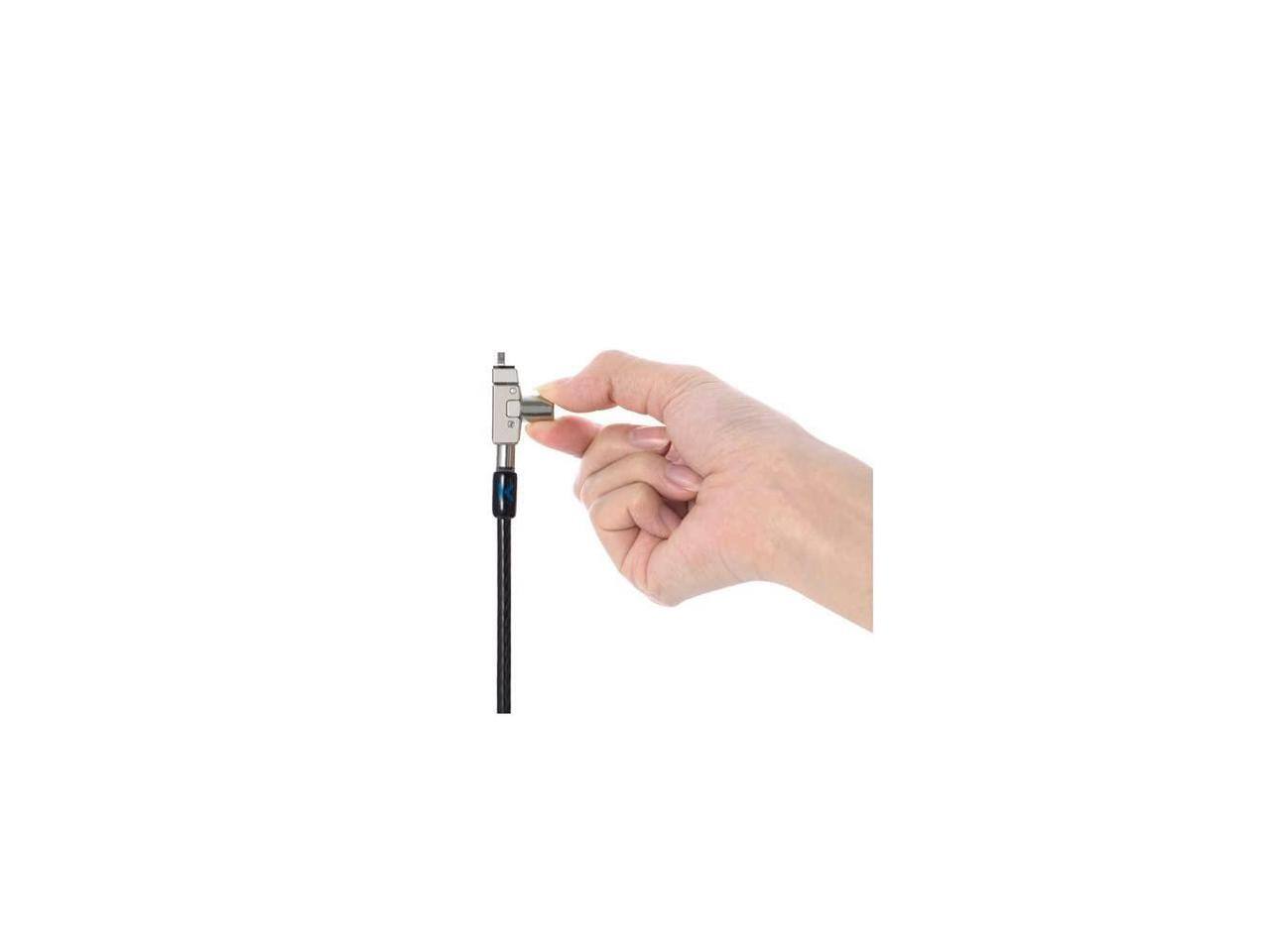 Alt View 10. Kensington - Kensington Slim N17 2.0 Keyed Laptop Lock for Wedge-Shaped Slots K60500WW.