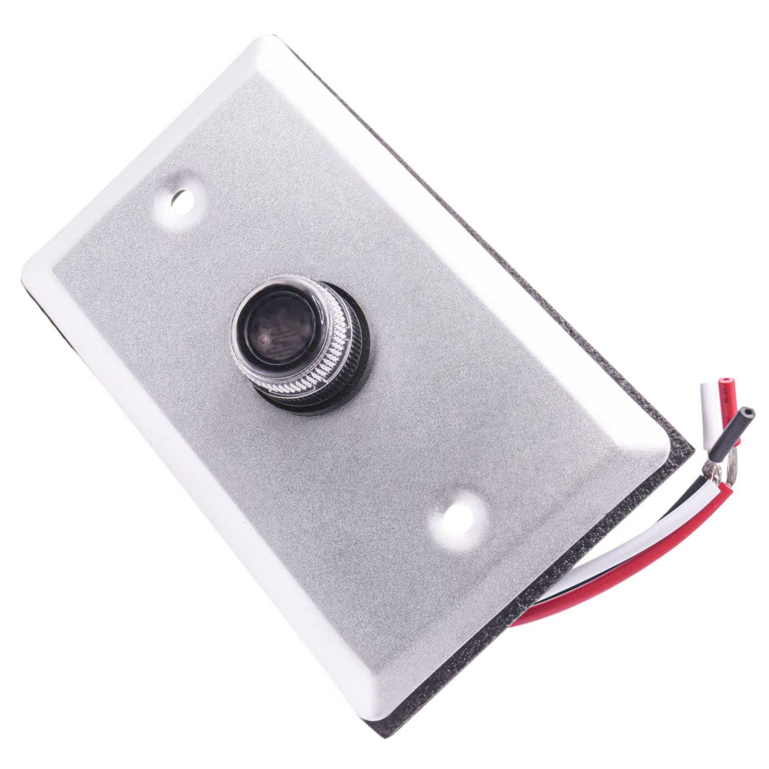Front. HQRP - HQRP Thermal Photocell Sensor w/ Wall Plate 120V Dusk to Dawn Wire-In Outdoor Light Switch UL.