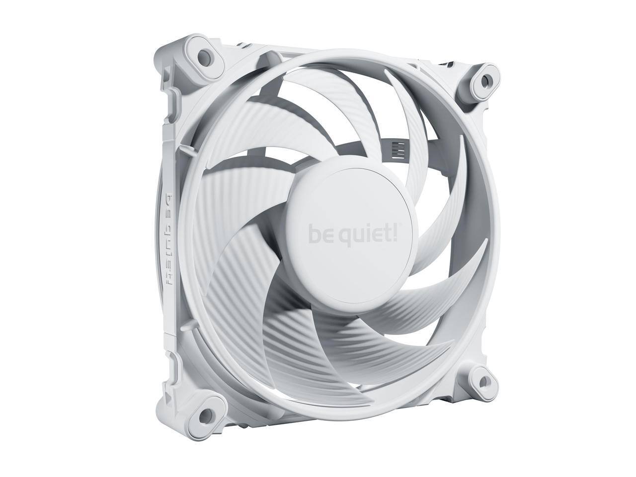 Front. be quiet! - be quiet! SILENT WINGS 4 - 120mm PWM White - White.