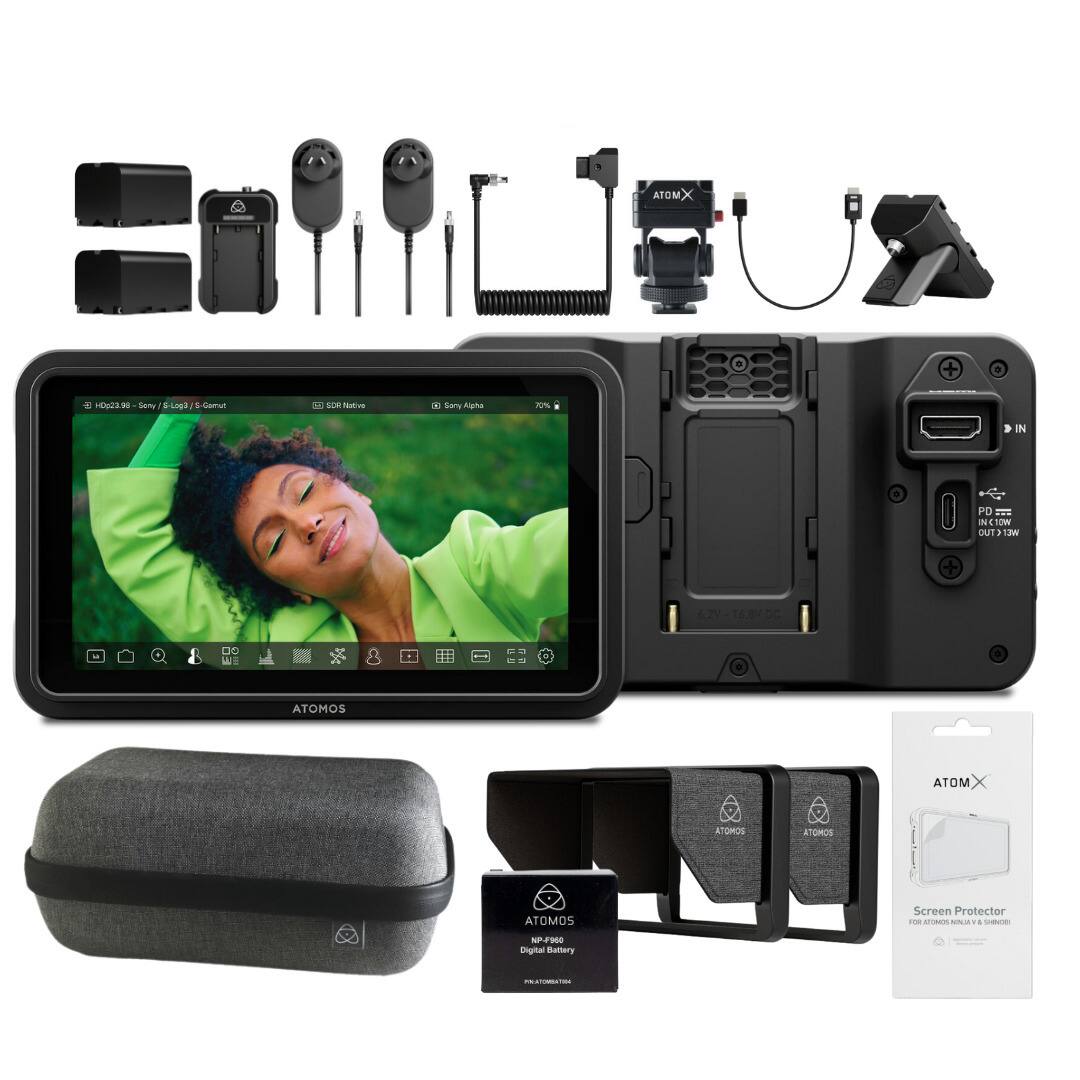 ATOMOS ATOMX Screen Protector - AFRE - . + Sn NP-0 Digital Battery -