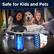 Safe for Kids and Pets
0.27 inch Gap
