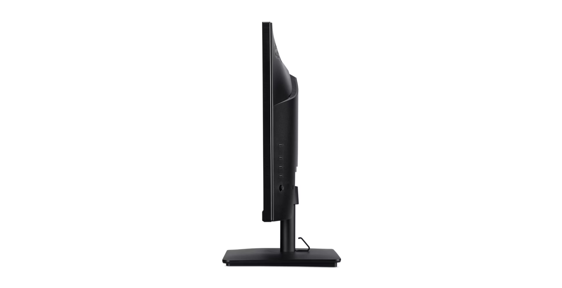 Alt View 2. Acer - Vero 22" FHD Monitor, 4ms Response Time, Anti-Glare, 250 nits Brightness, Built-in Speaker & DKZ Hub 2 Pack w/HDMI cable - Black.