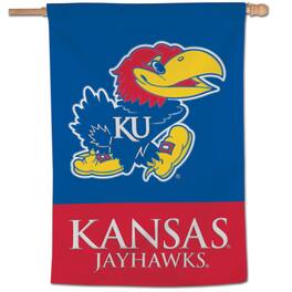 WinCraft - Kansas Jayhawks 28" x 40" Applique Vertical Banner - Multicolor