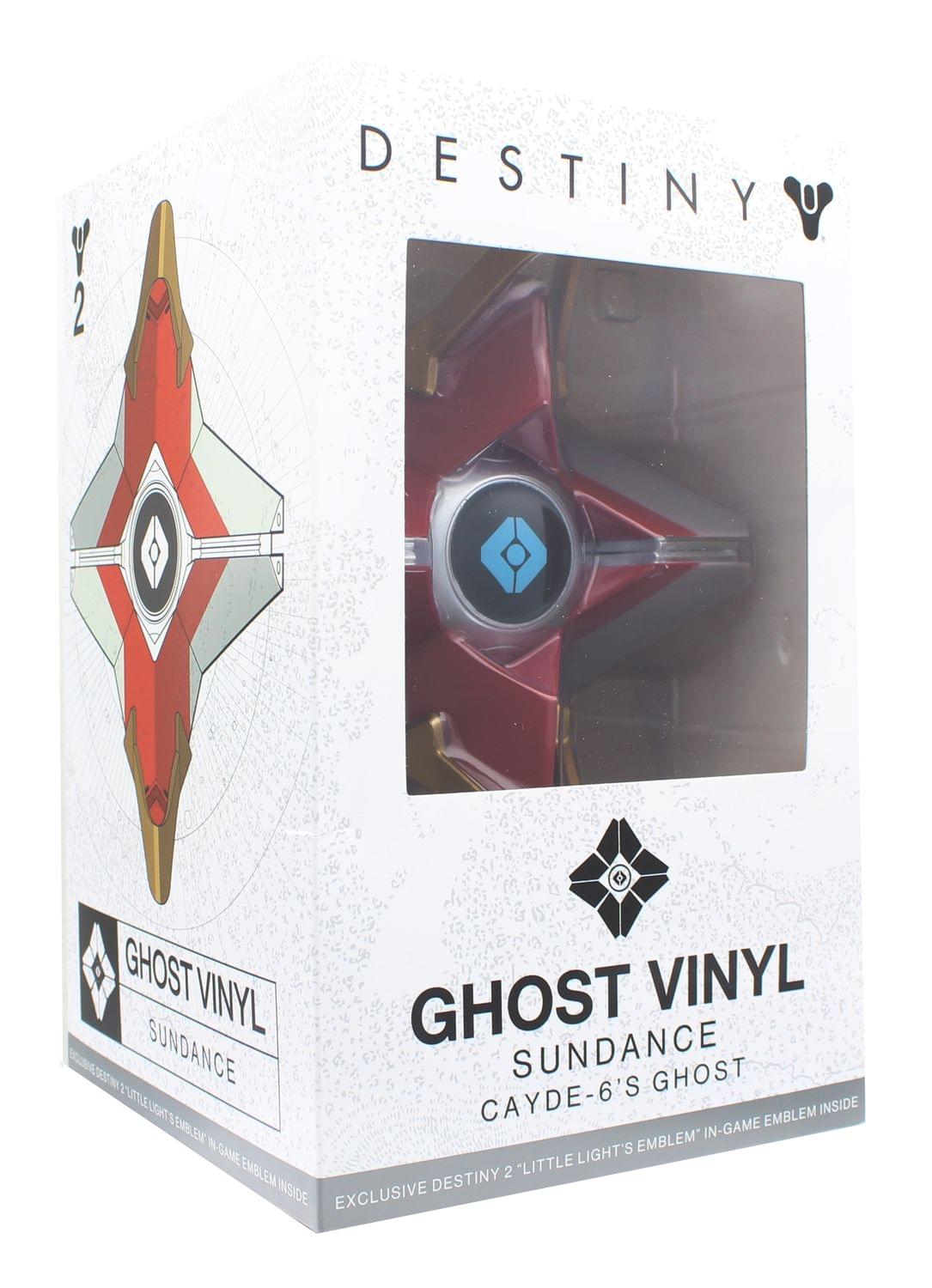 02 DESTINY GHOST VINYL VINYL GHOST 500 SUNDANCE SUNDANCE GHOST 2 LITTLE LIGHT'S EMBLEM 2 INSIDE CAYDE-6'S GHOST VINYL SUNDANCE CAYDE-6'S GHOST VINYL SUNDANCE EXCLUSIVE DESTINY 2 "LITTLE LIGHT'S EMBLEM" IN-GAME EMBLEM INSIDE
