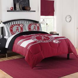 Sweet Home Collection - NCAA Alabama Crimson Tide Comforter & Pillow Sham Set- Full/Queen - Multicolored
