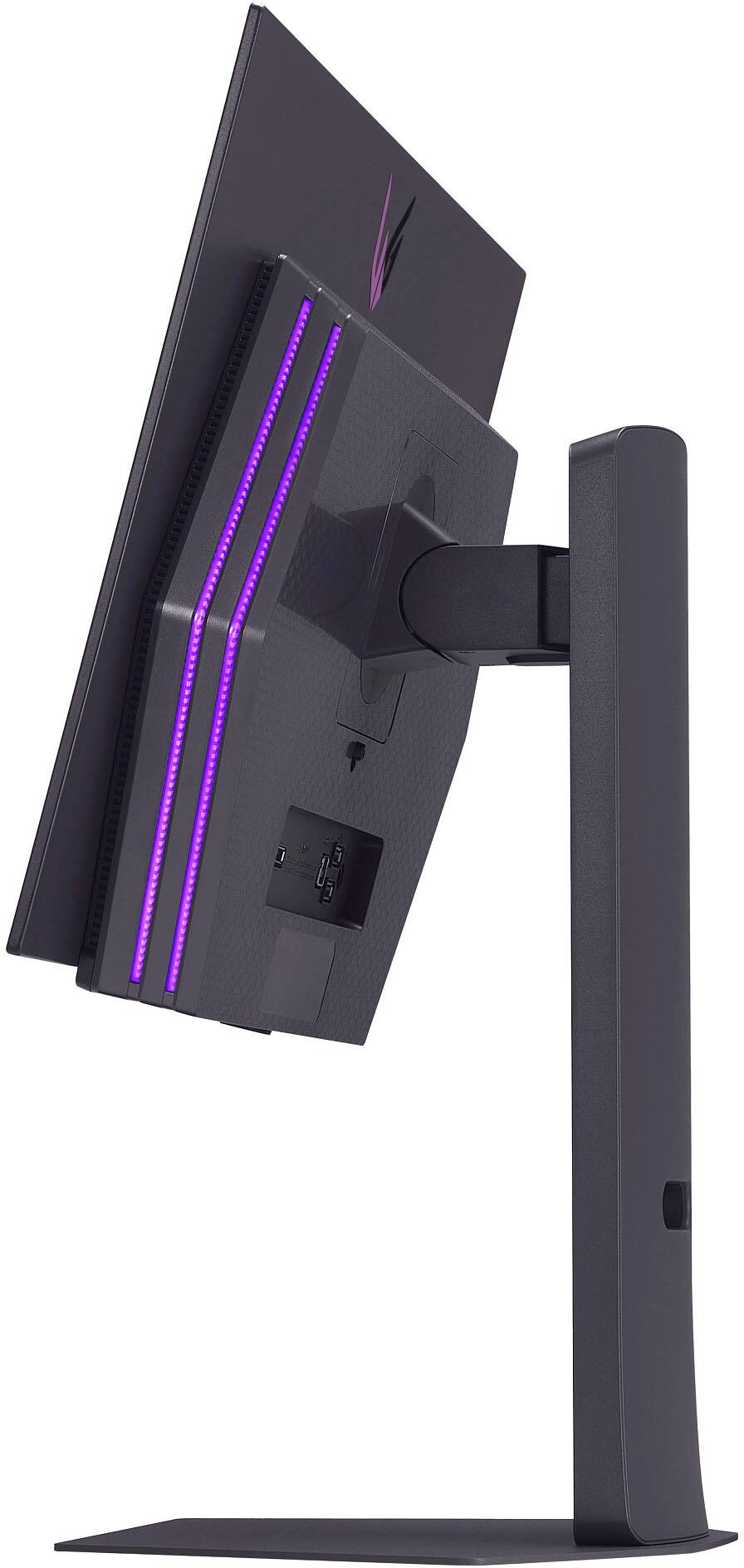 Alt View 17. LG - UltraGear 27" OLED QHD 480Hz 0.03ms NVIDIA G-SYNC, AMD Freesync Premium Pro Gaming Monitor (HDMI x2, DisplayPort, USB) - Black.