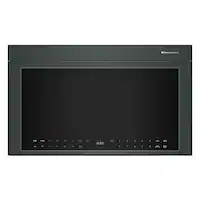 KitchenAid - 1.1 Cu. Ft. Over-the-Range Microwave Oven with Infrared Sensor Modes - Juniper - Front_Zoom