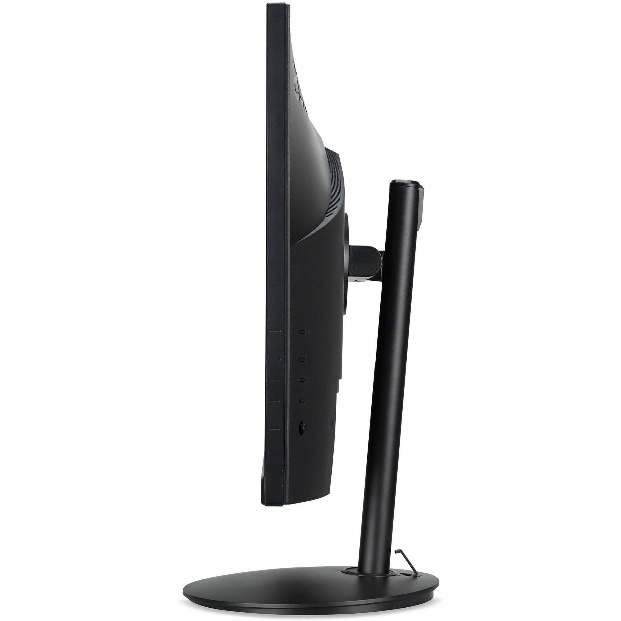 Left. Acer - Acer Vero CB272U G 27" Class LCD Monitor - 16:9 - Black.