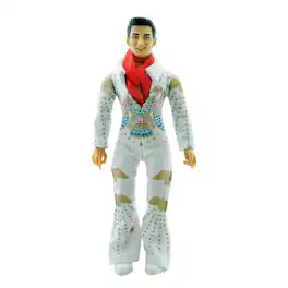 Mego - Elvis Aloha Jumpsuit 8 Inch Action Figure - White
